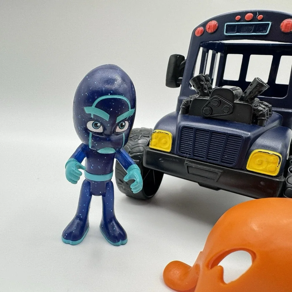 PJ Masks Night Ninja Bus Stacking Ninjalinos Action Figures Lot L8